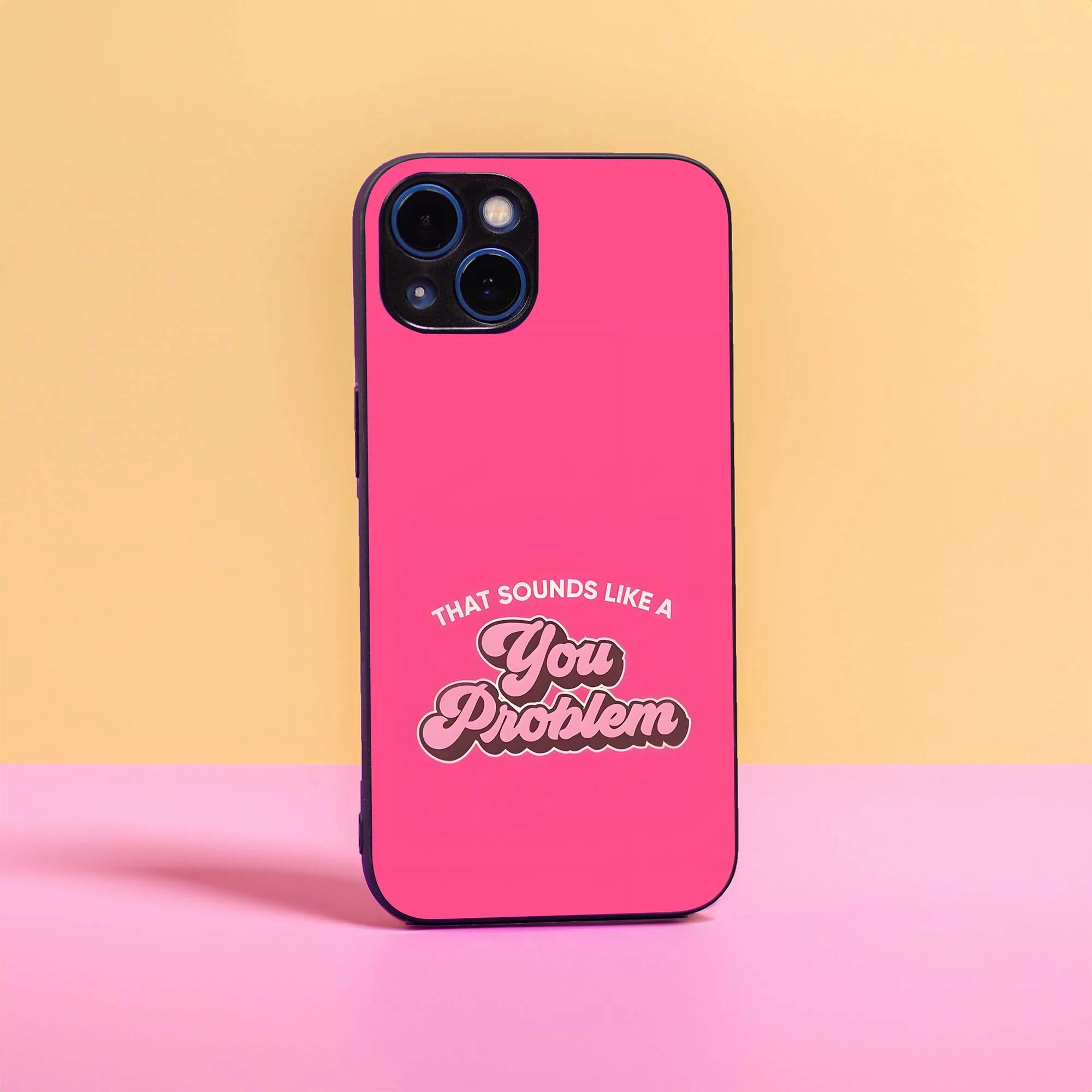 A "you problem" Sleek Hybrid Case