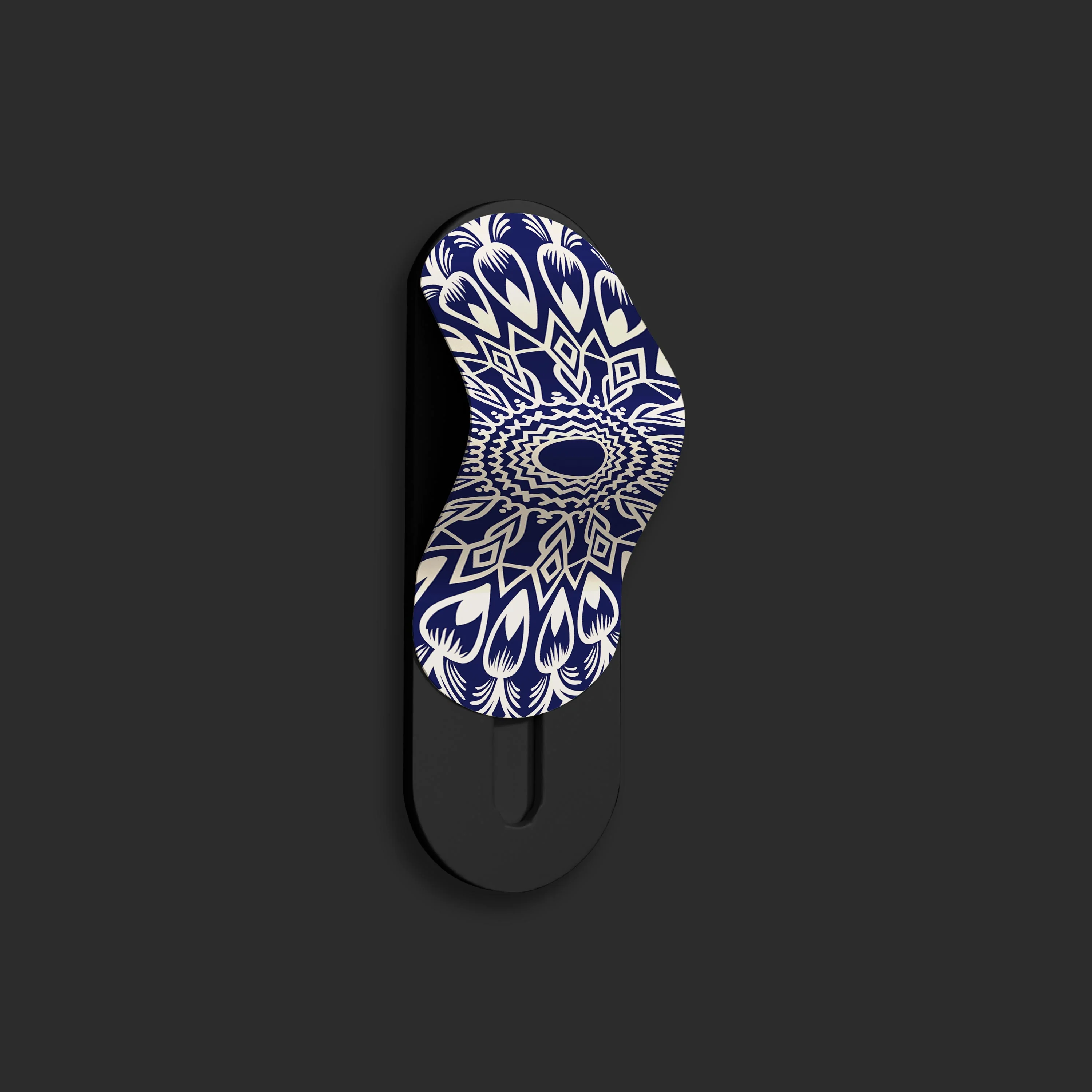 Azure Blue Mandala Gripper - Image 3