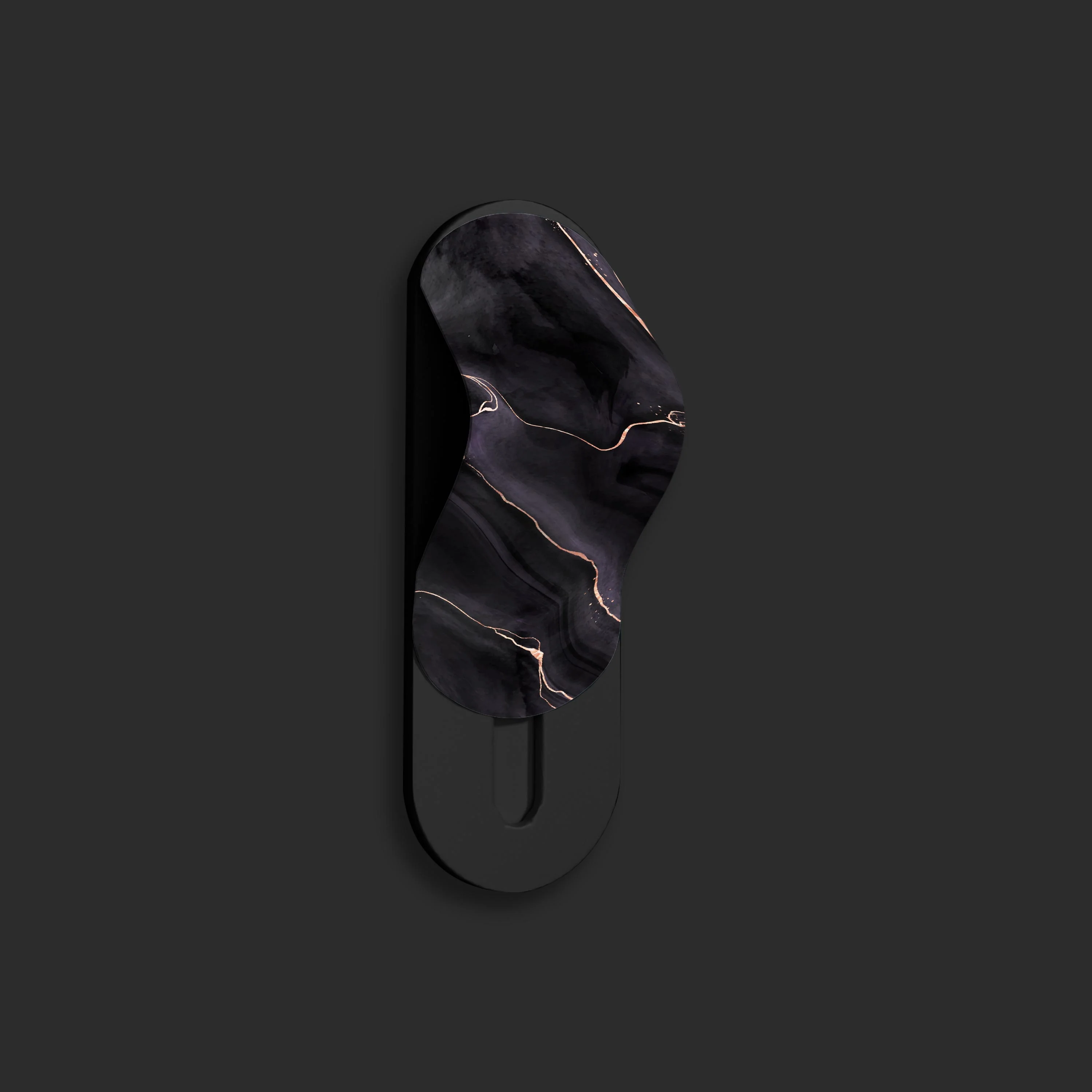 Black Marble Print Gripper - Image 2