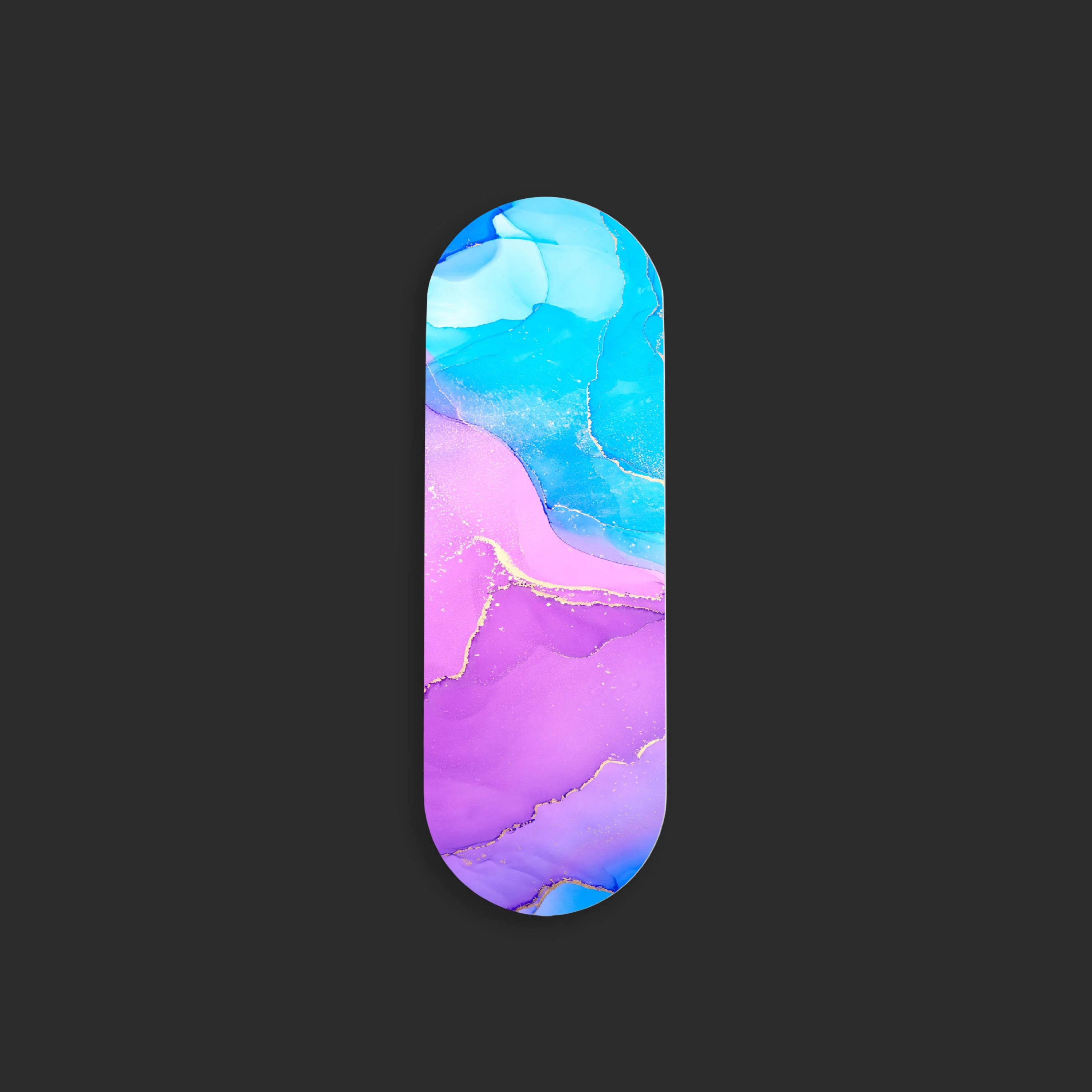 Blue Violet  Marble Print Gripper