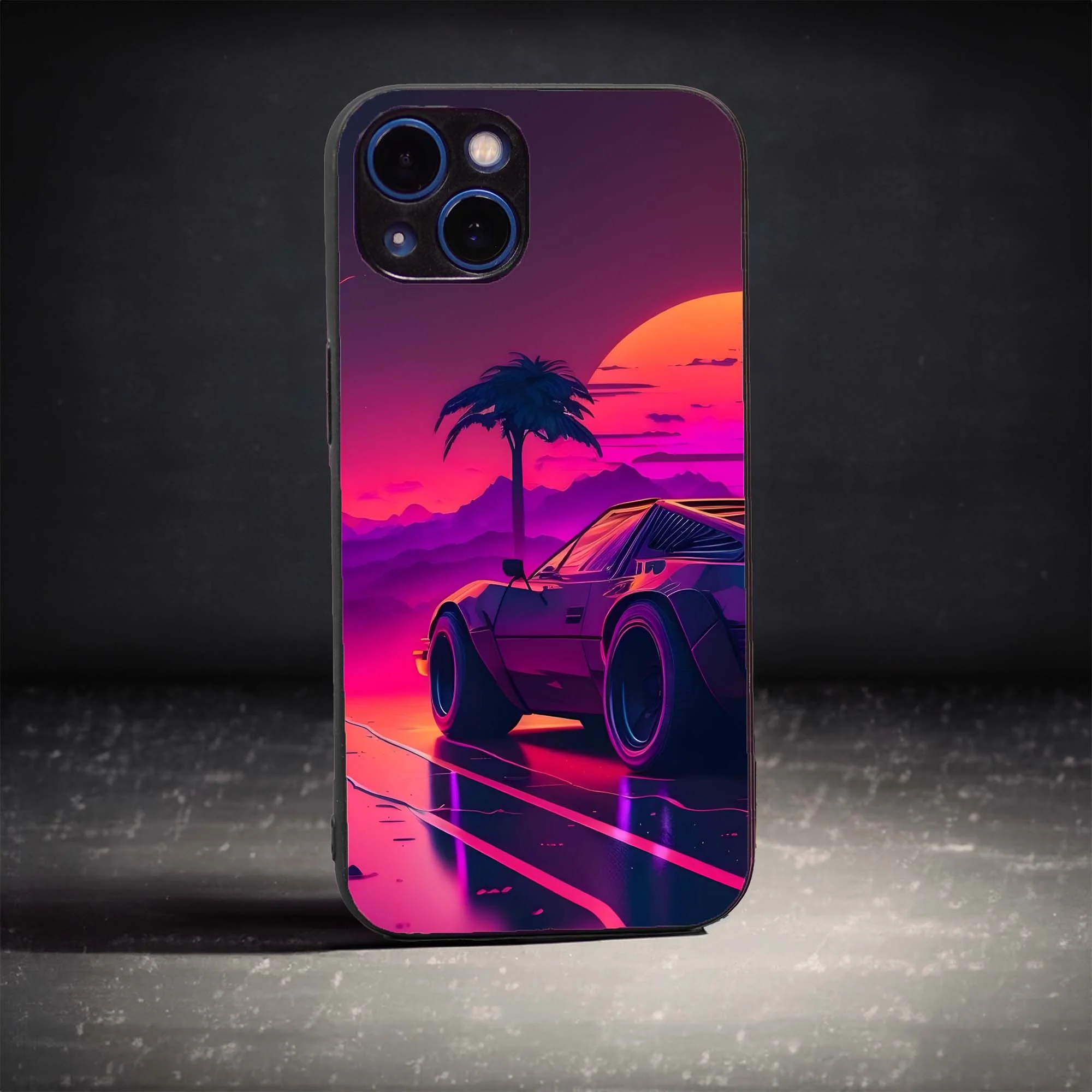 Chose the Neon Life Glass Case