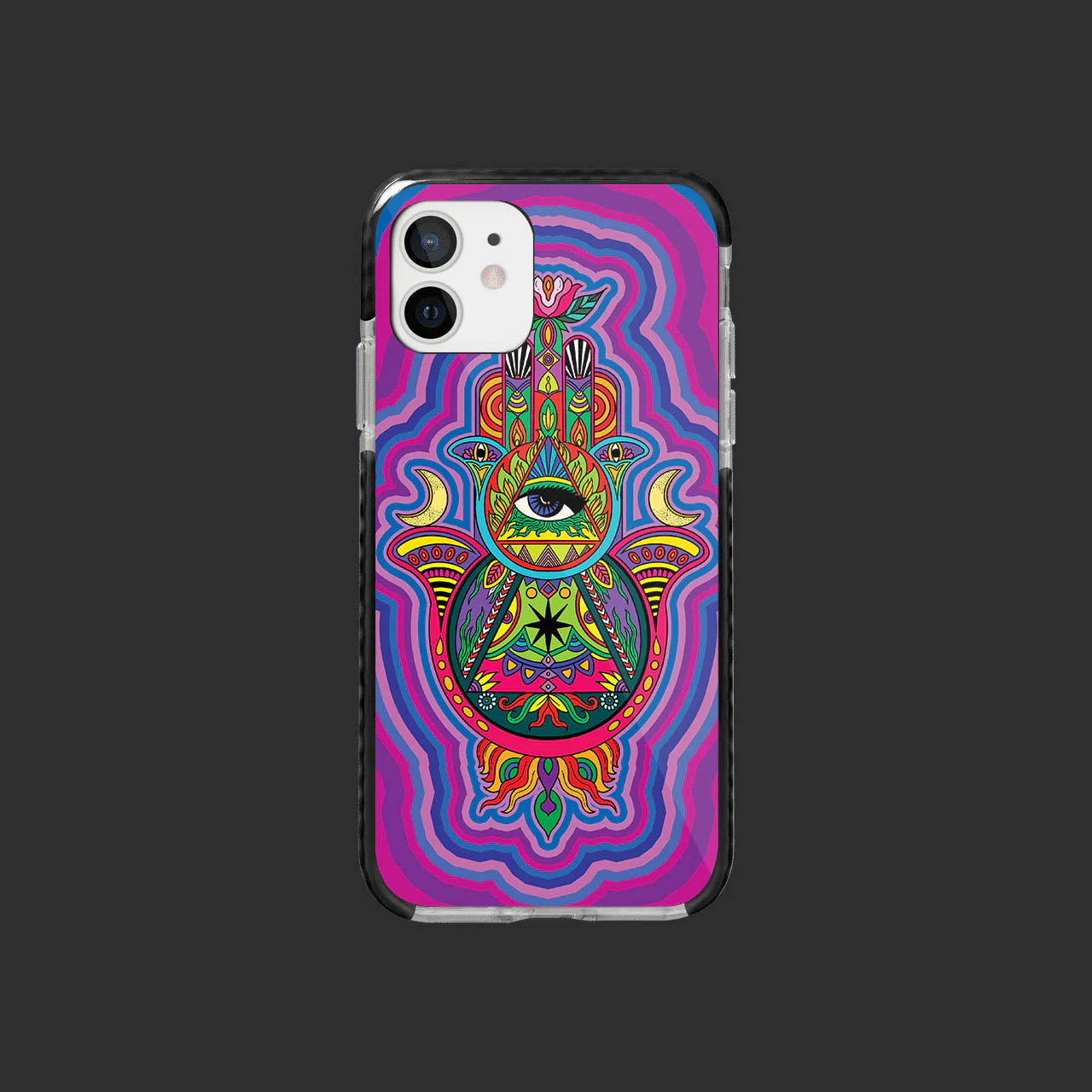 Evil Eye Illusion Drop Proof Case