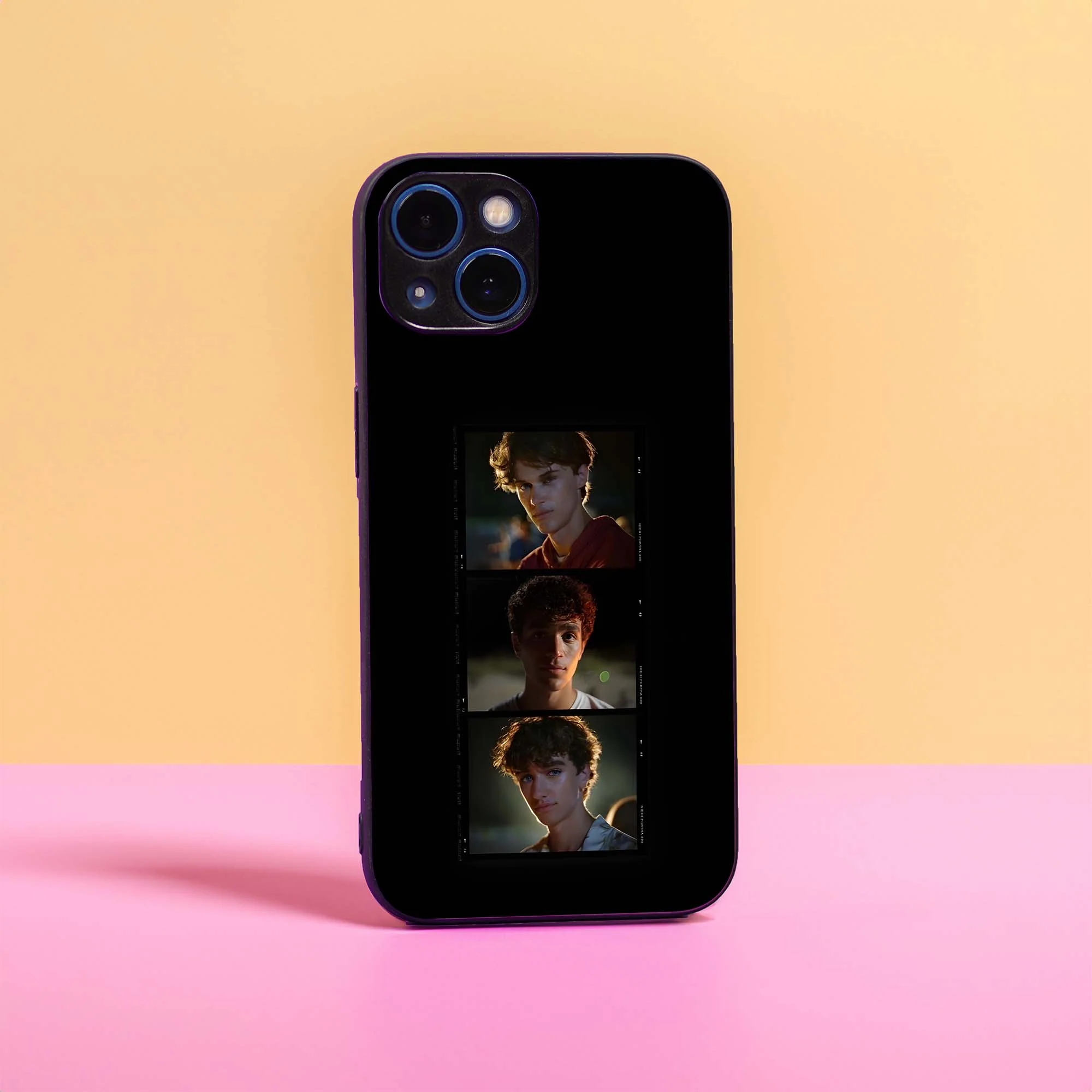 Film Burn Glass Case