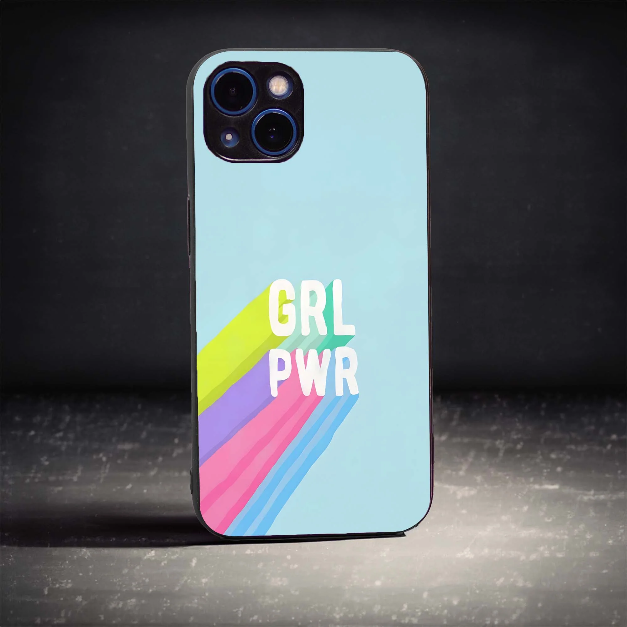 Girl Power Glass Case