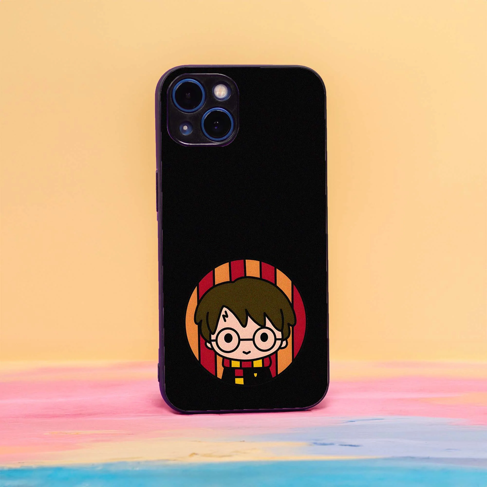 Harry Potter Chibi Black Sleek Hybrid Case