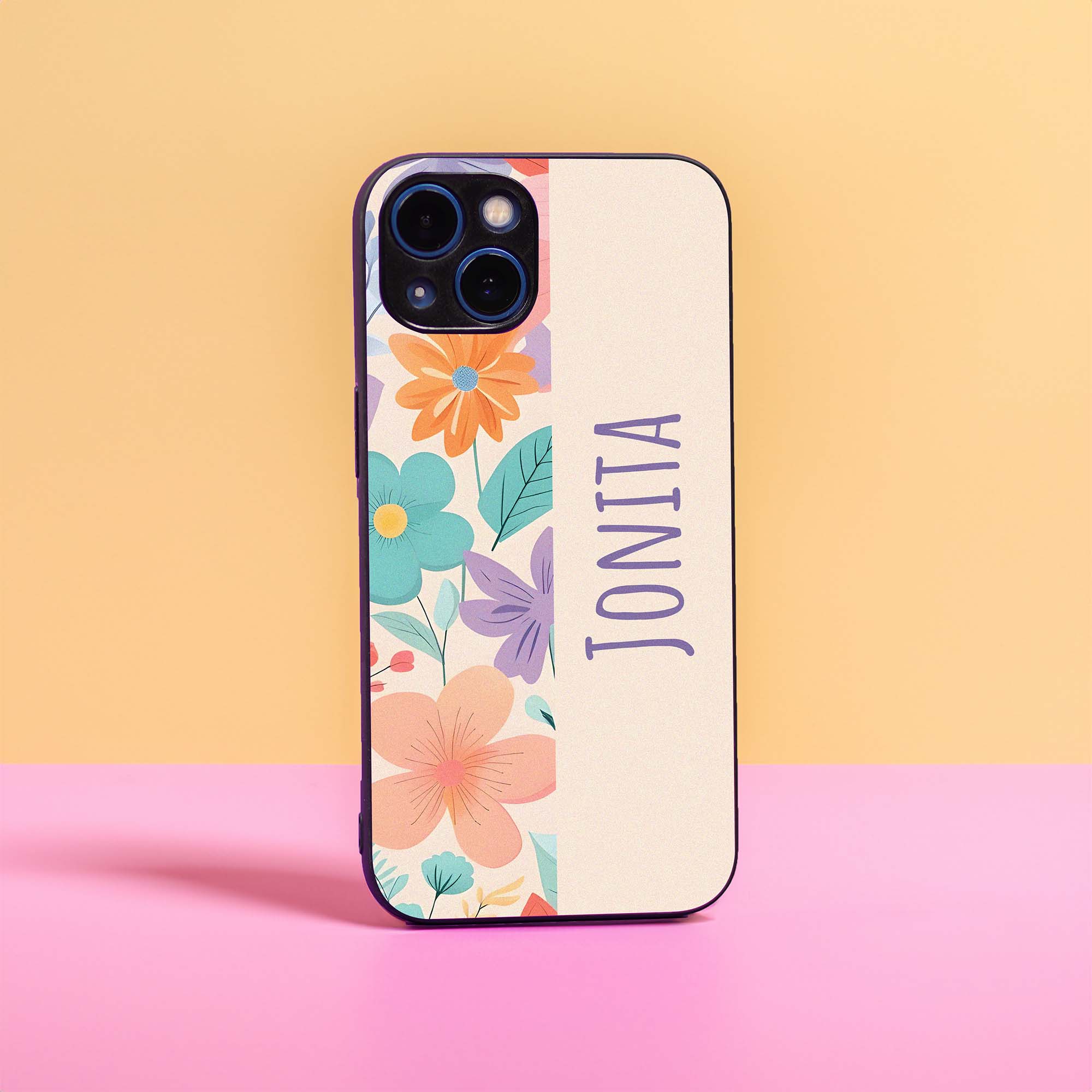 Holiday Flowers Name Case
