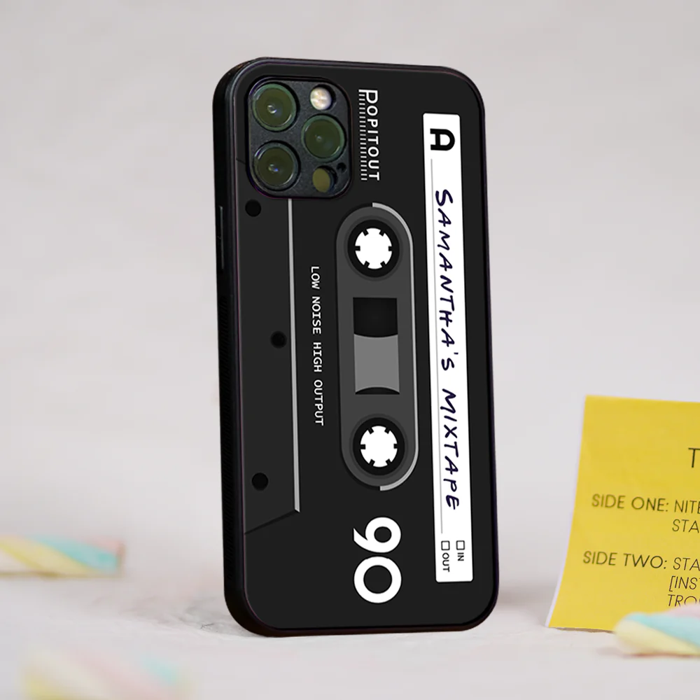 Mixtape Name Glass Case - Image 2