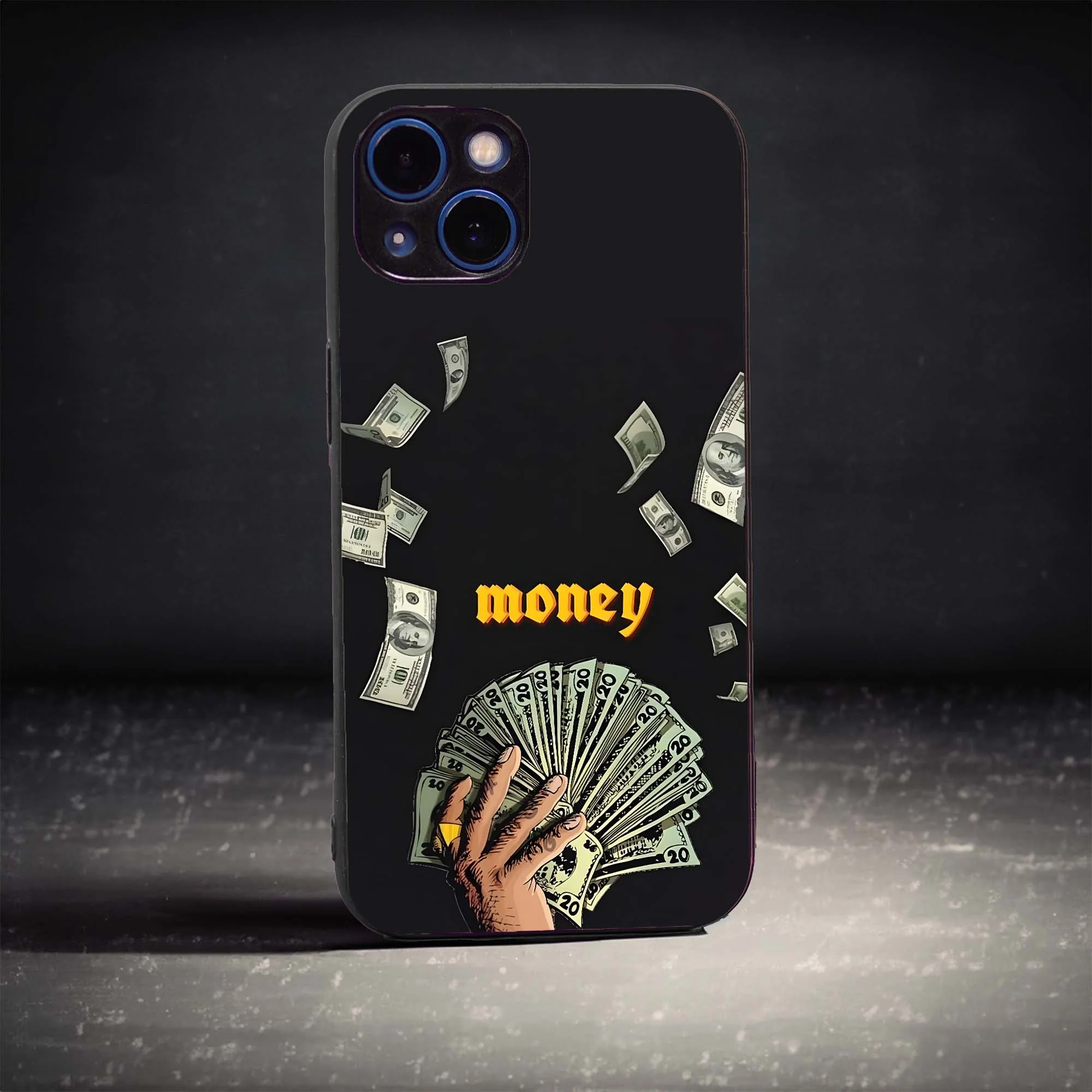 Money, money, money Glass Case