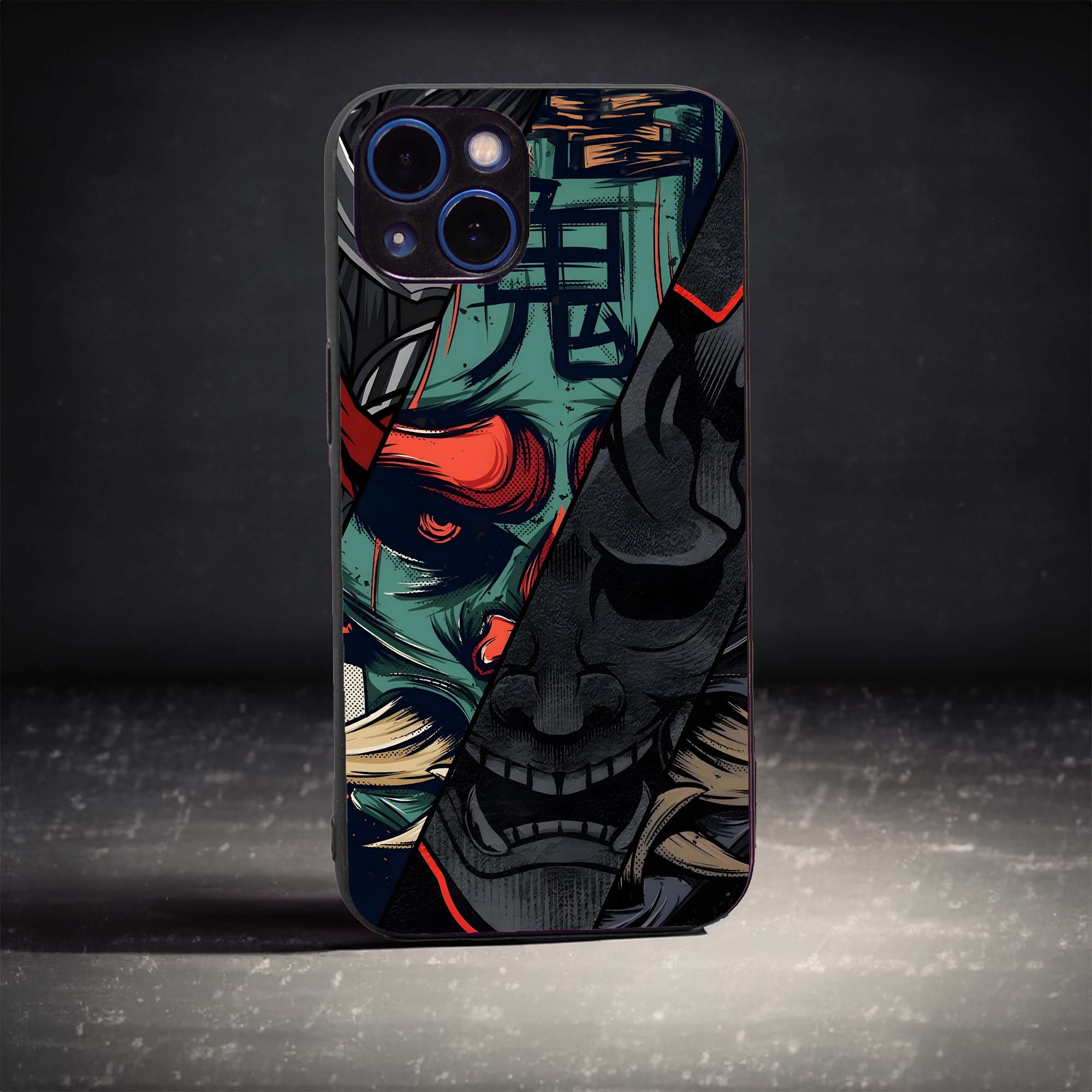 Multiple Personality Glass Case