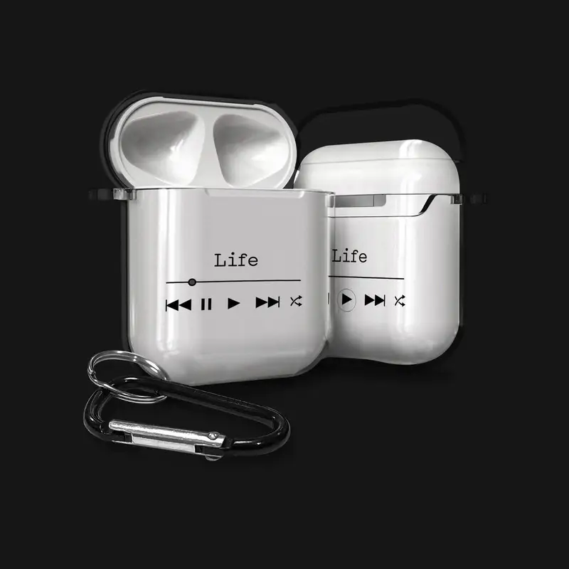 Music+Life=Bliss Airpods Cases