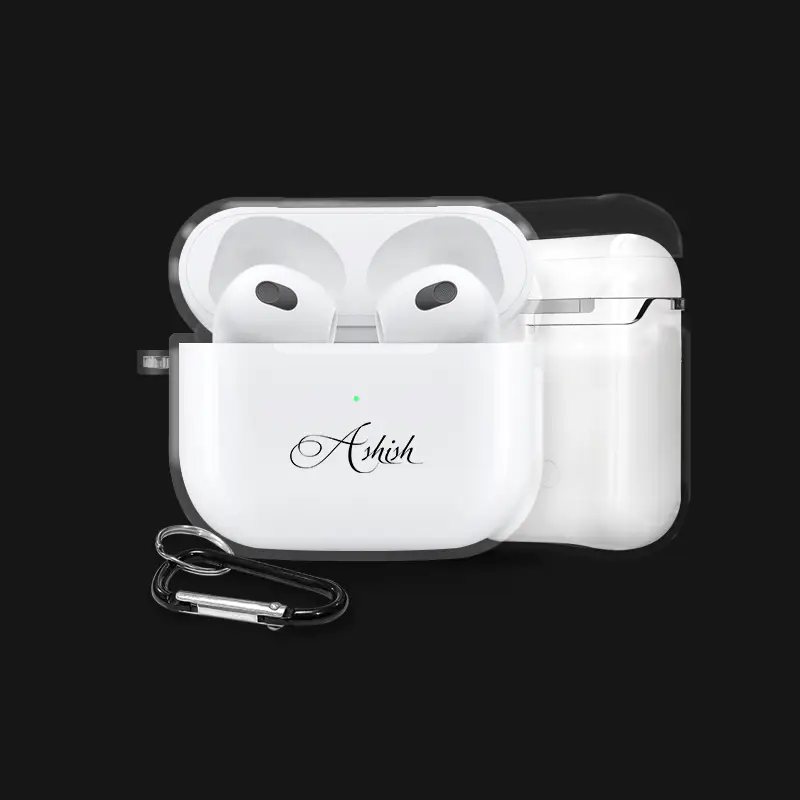 Mystic Name Airpods Case
