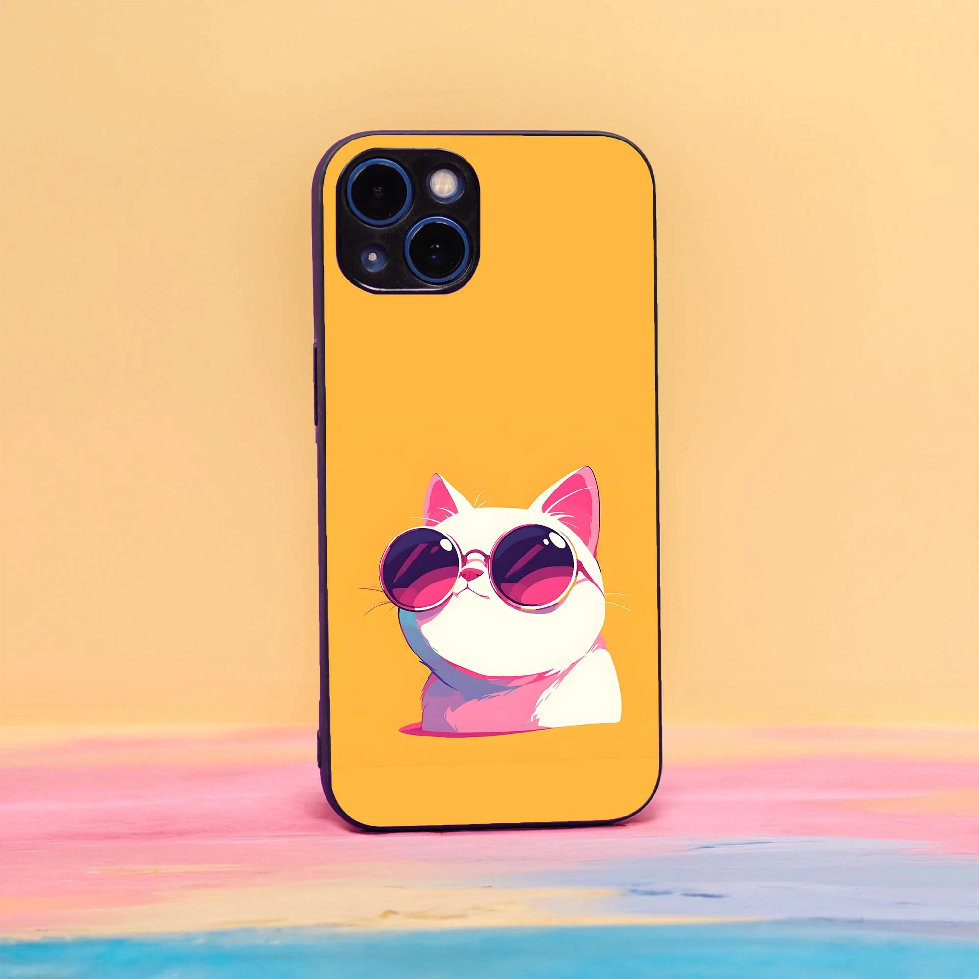 Neon Cat Case