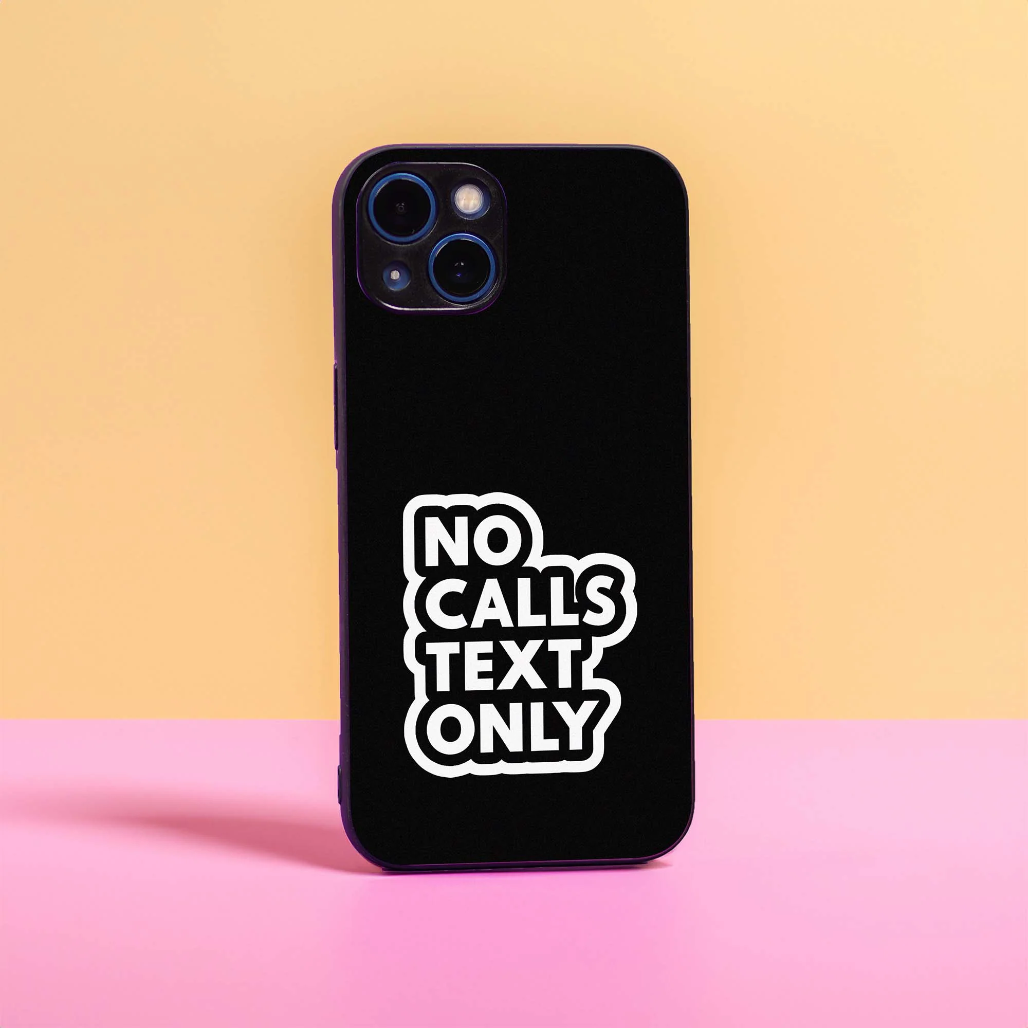 No Calls! Sleek Hybrid Case