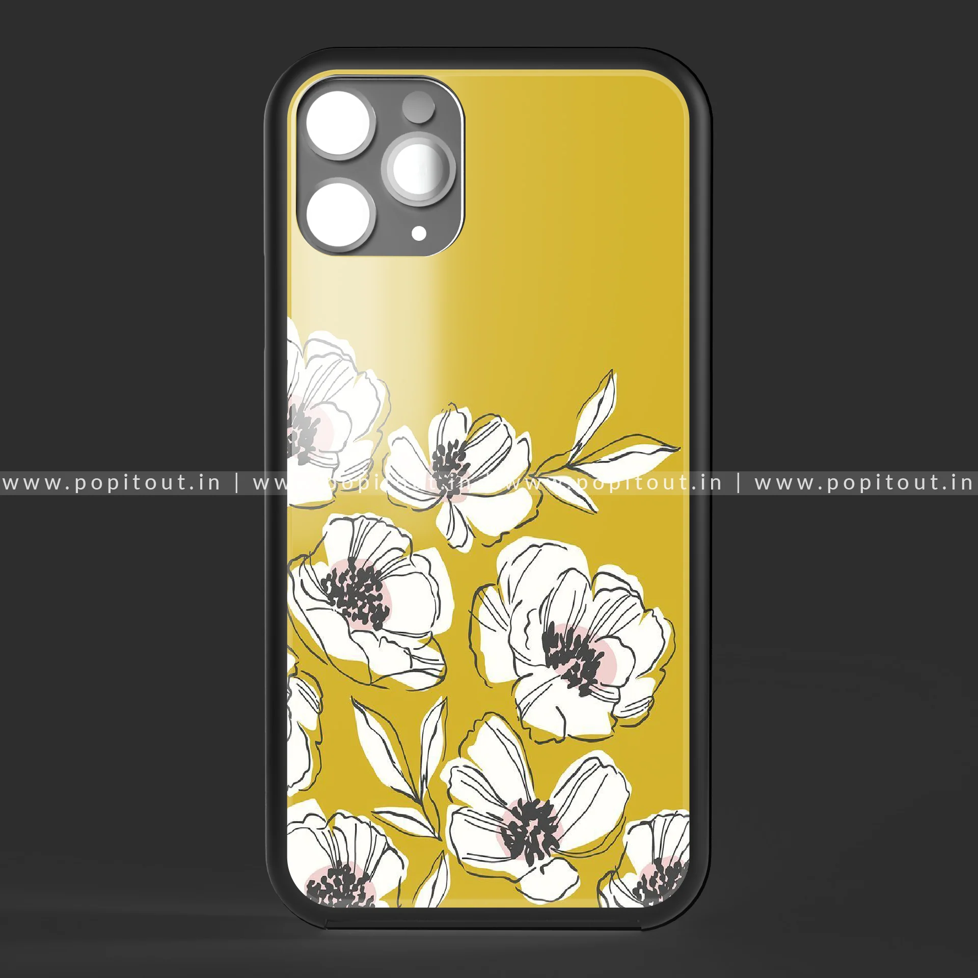 Pastel Floral Glass case - Image 2