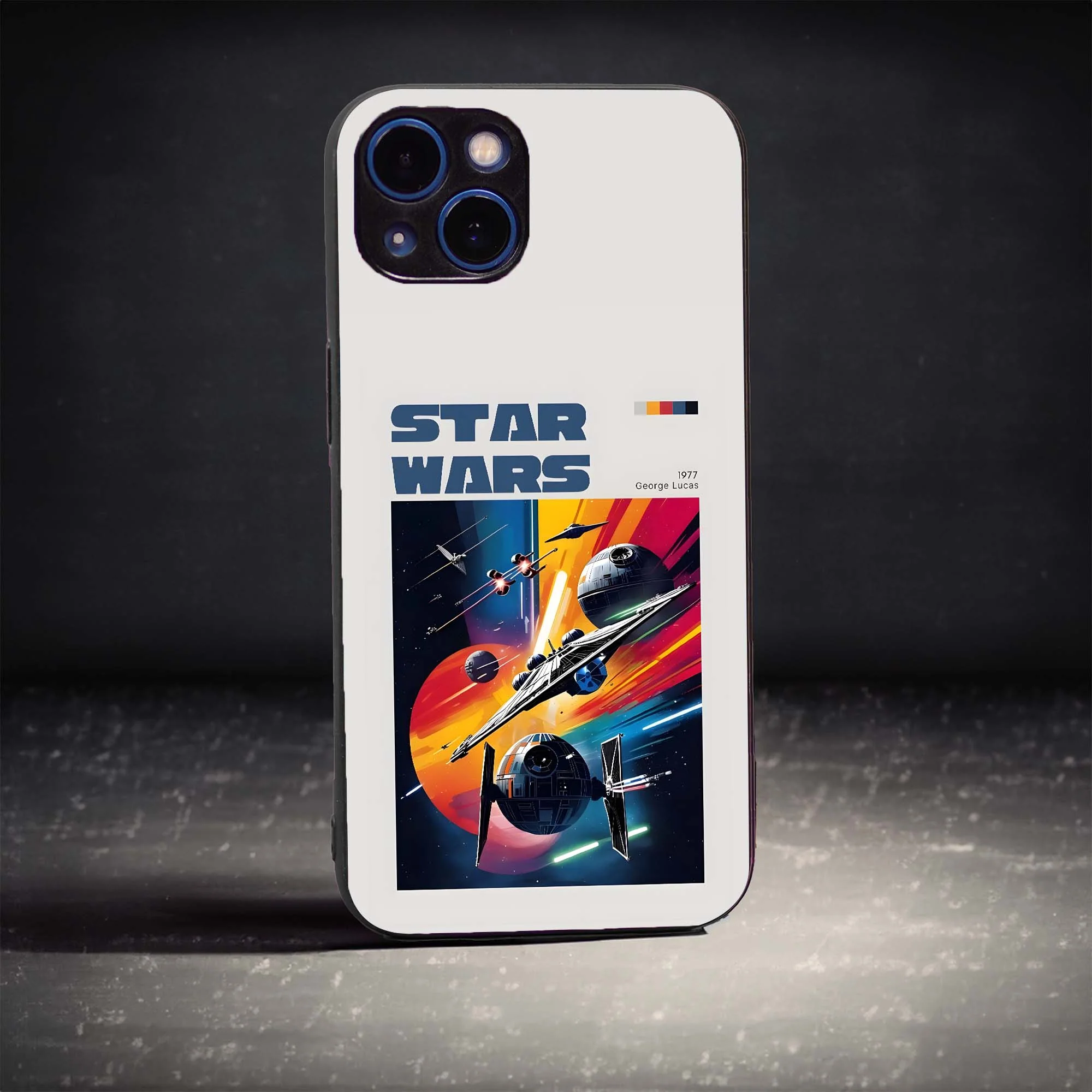 Quad Tone Glass Case