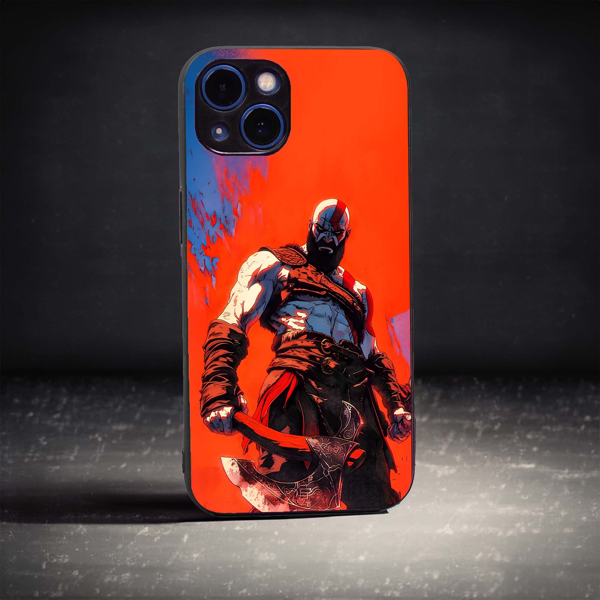 Raw and Red Glass Case