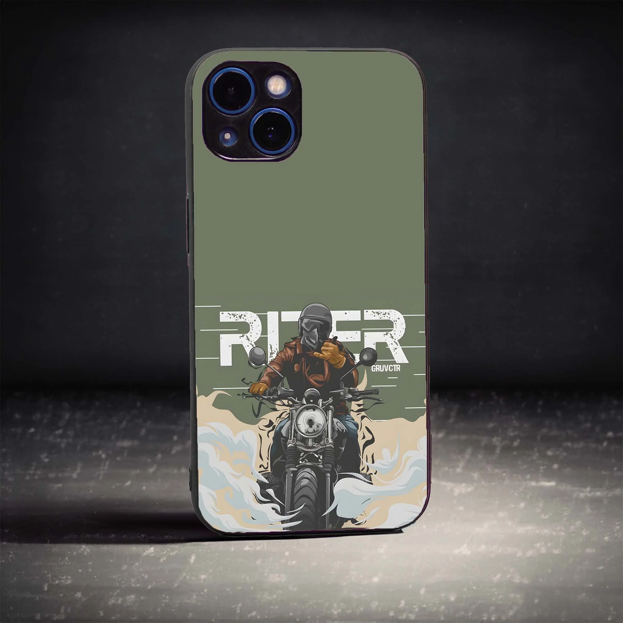 Rider Glass Case