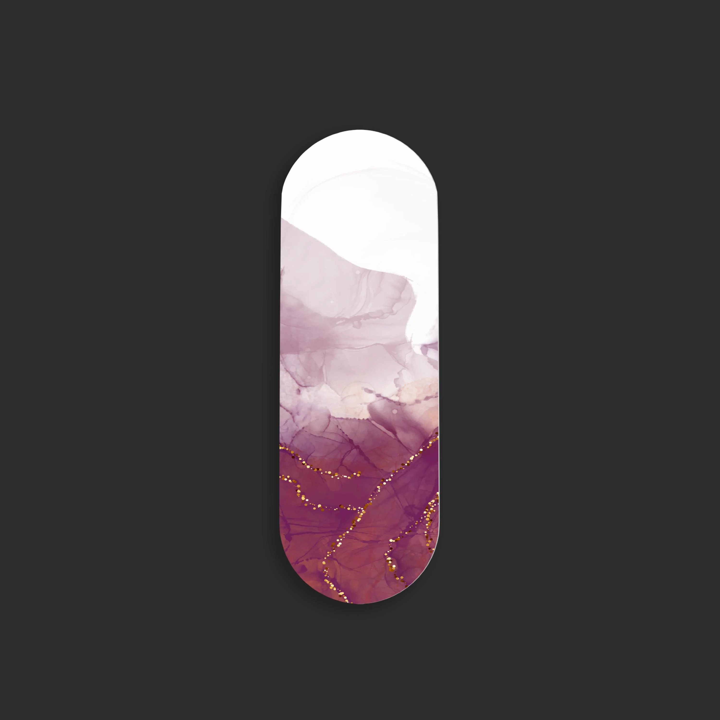 Ruby Red Marble Print Gripper