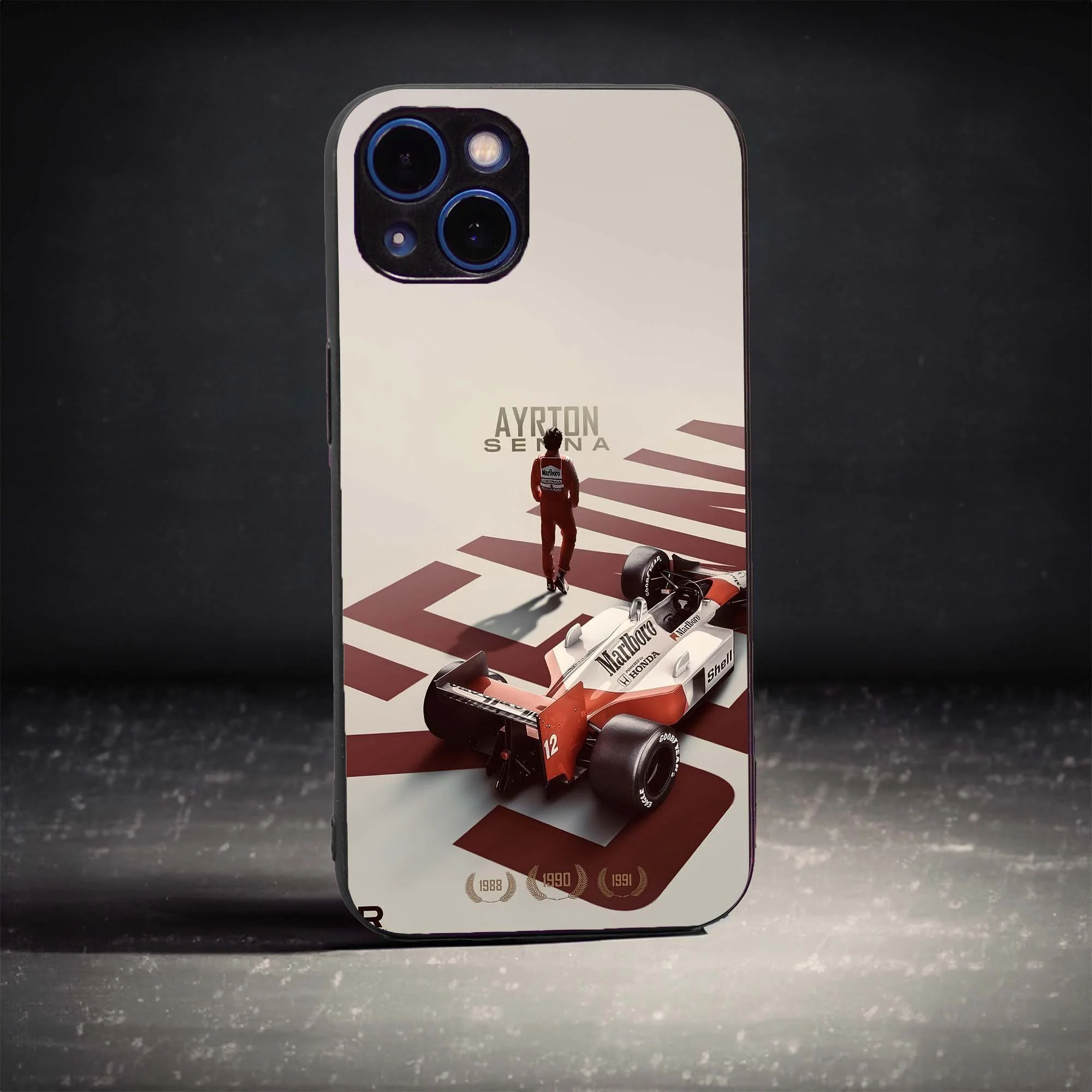 Senna Swag Glass Case