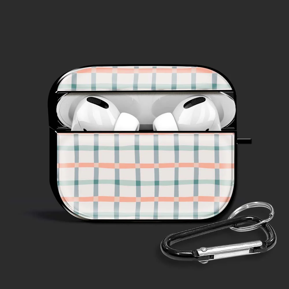 Tartan Airpods Glass Case
