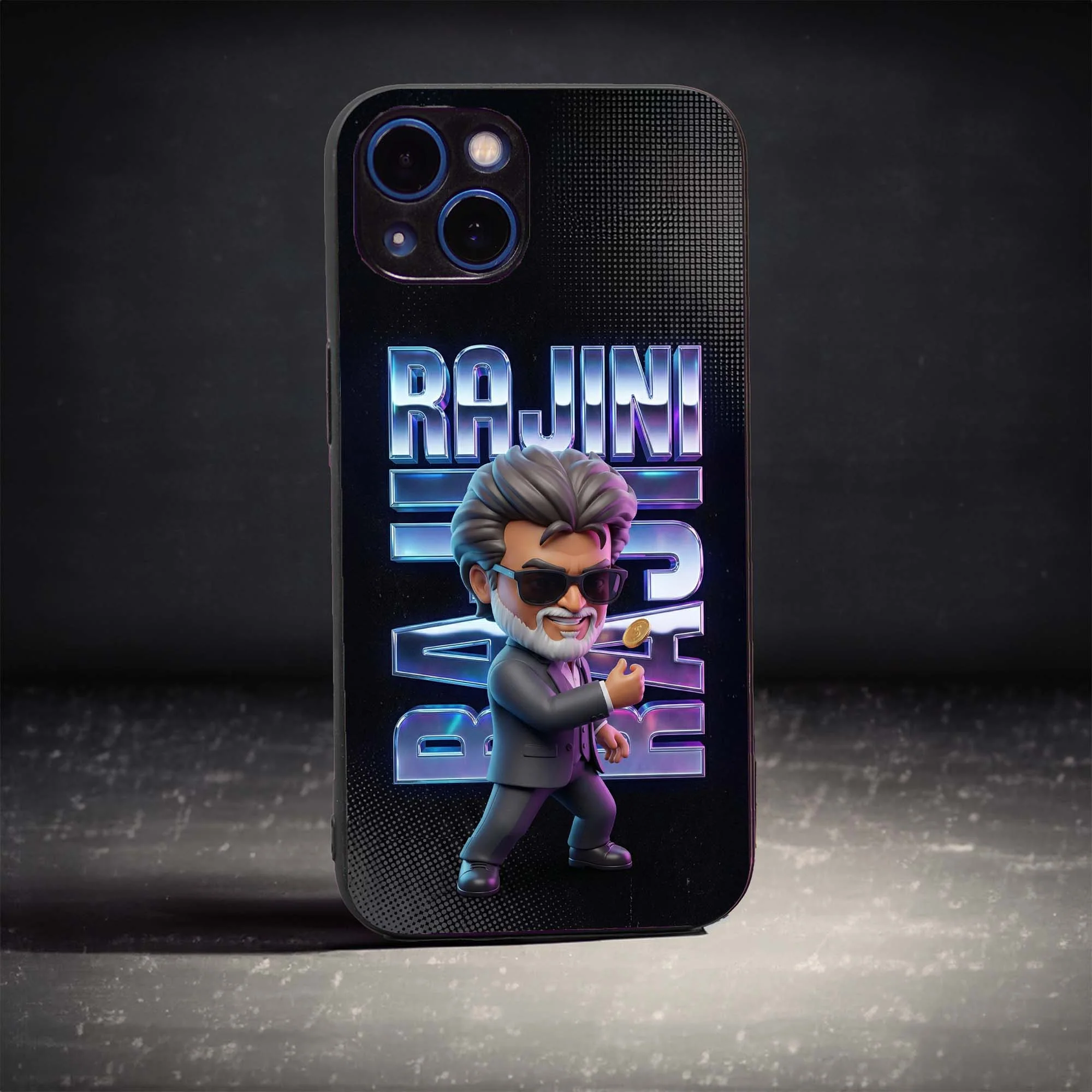 Thalaivar Glass Case