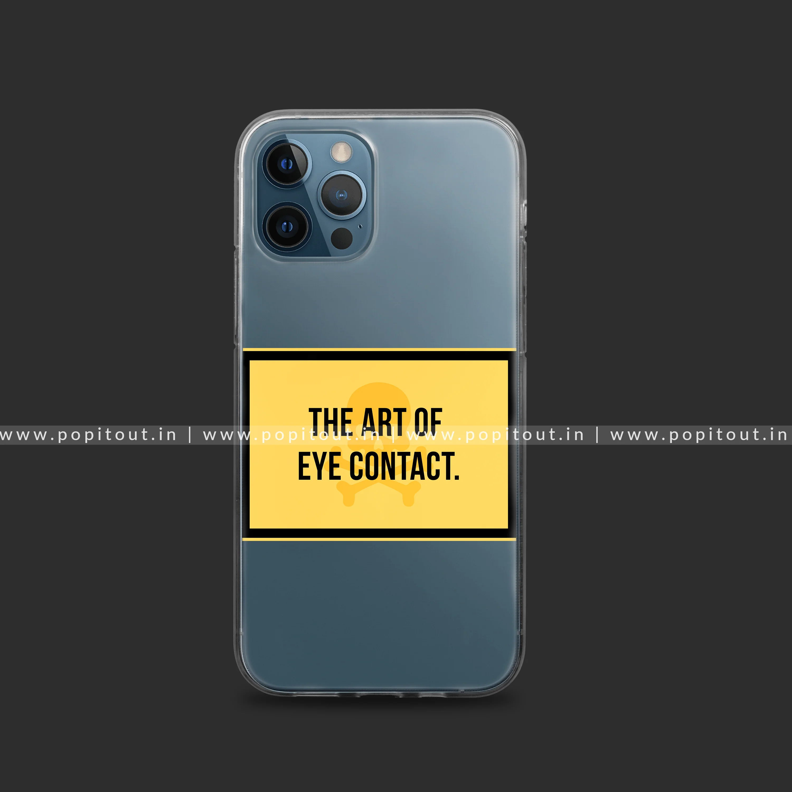 The Art Of Eye Contact Silicon Clear Case - Image 3